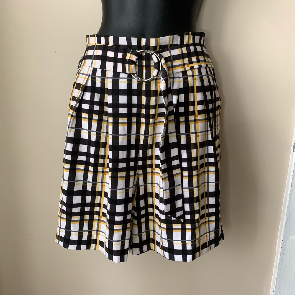 Plaid shorts